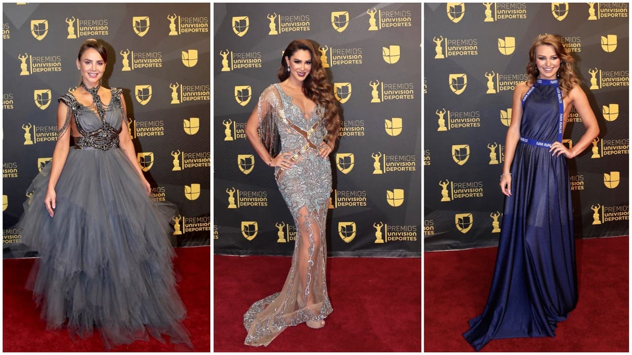 La alfombra de los Premios Univision Deportes estuvo llena de glamour y Daniela di Giacomo tuvo mucho que comentar