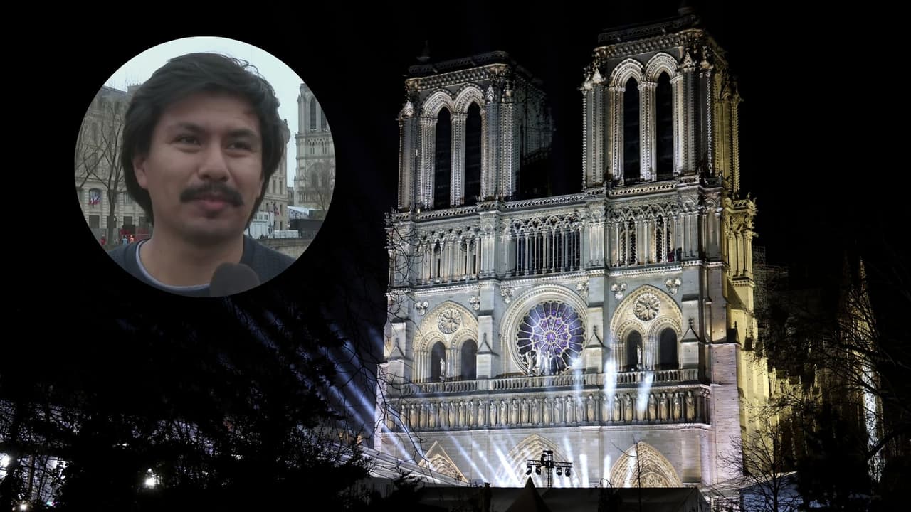 Hispano que participó en la restauración de la Catedral de Notre Dame cuenta detalles del histórico proyecto
