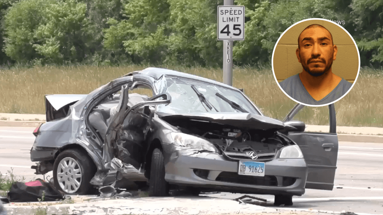 Fijan fianza de $2 millones a Deni Rubio tras choque que cobró la vida a jóvenes novios de Hoffman Estates