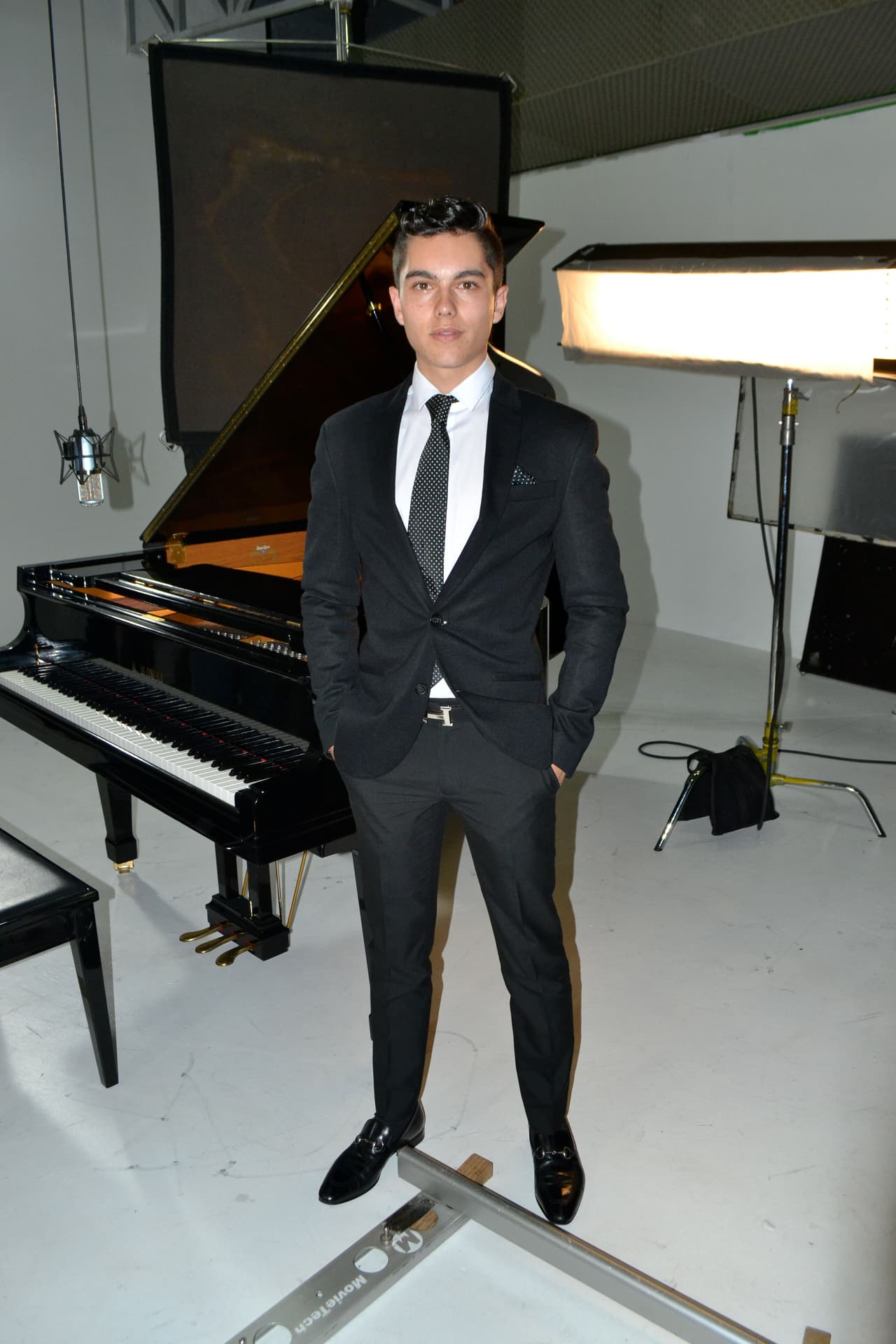 Sergio Mayer Mori es modelo y se está preparando para pertenecer al mundo de la música.