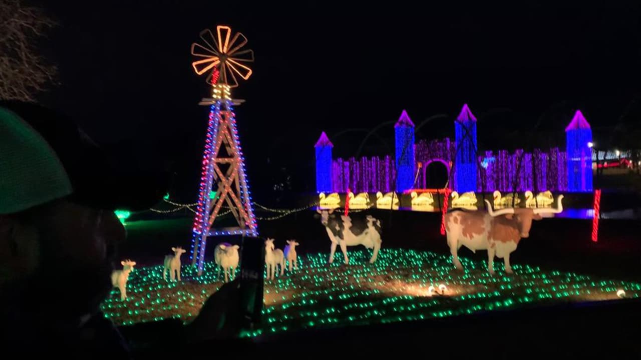 Santa’s Wonderland está considerada la atracción navideña más grande al exterior en todo el estado.