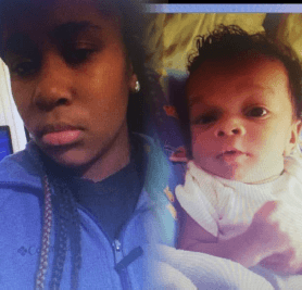 Piden ayuda de la comunidad para localizar a una joven madre y a su bebé de un mes