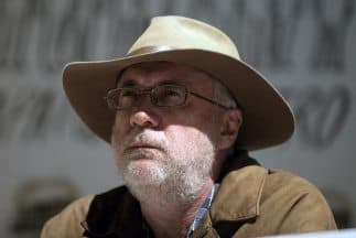 Javier Sicilia, quien fundó el Movimiento por la Paz con Justicia y Dignidad, tras el asesinato de su hijo.