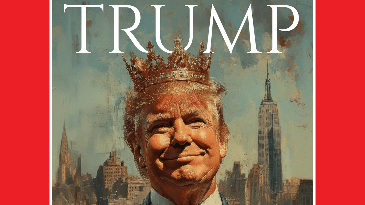 "Larga vida al rey": la polémica por el post en el que Trump se refiere a sí mismo como monarca 