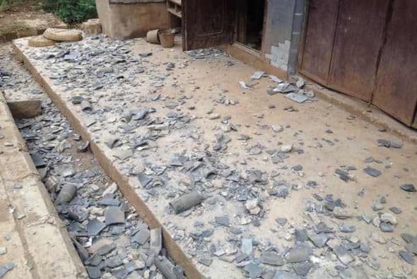 El lugar contaba con viviendas vulnerables y de antigua construcción.