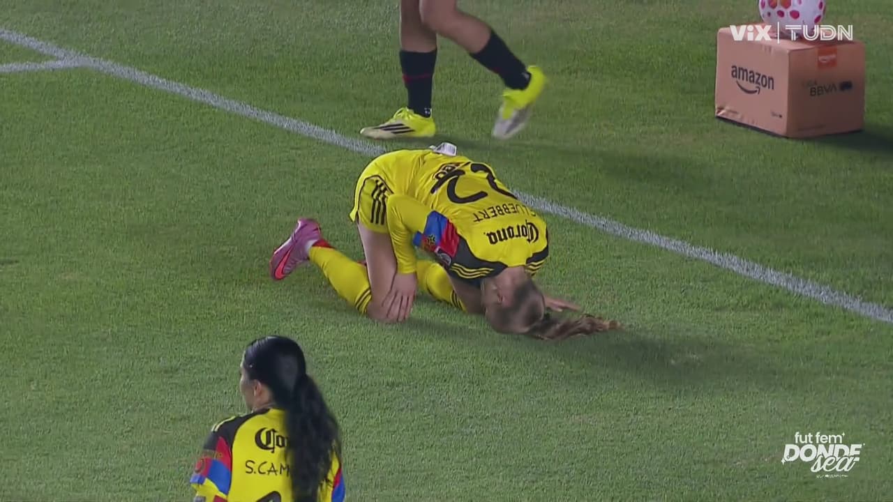 ¡La tuvo Luebbert! Increíble ocasión que el América deja escapar