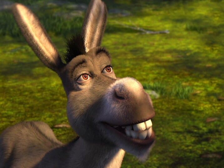 Tal es el caso del parlanchín Burro en 'Shrek', personaje que aún recuerda con mucho cariño.
