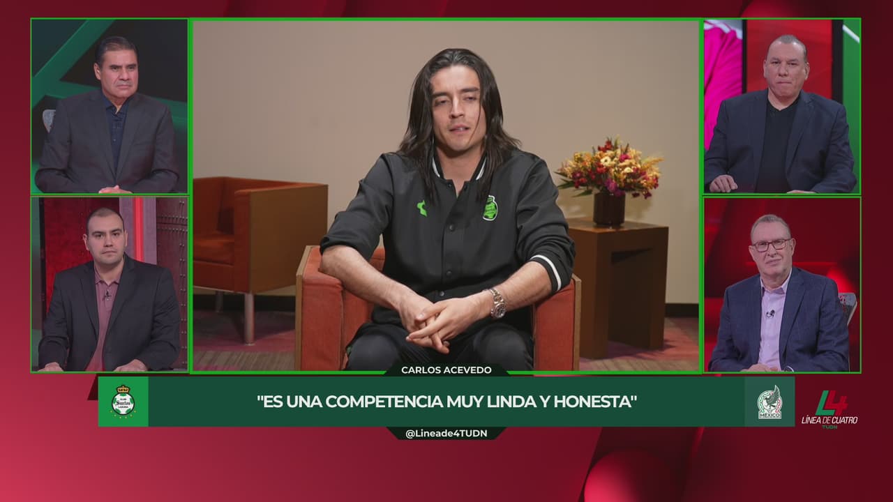 Así define Acevedo las cualidades de sus compañeros bajo los tres palos