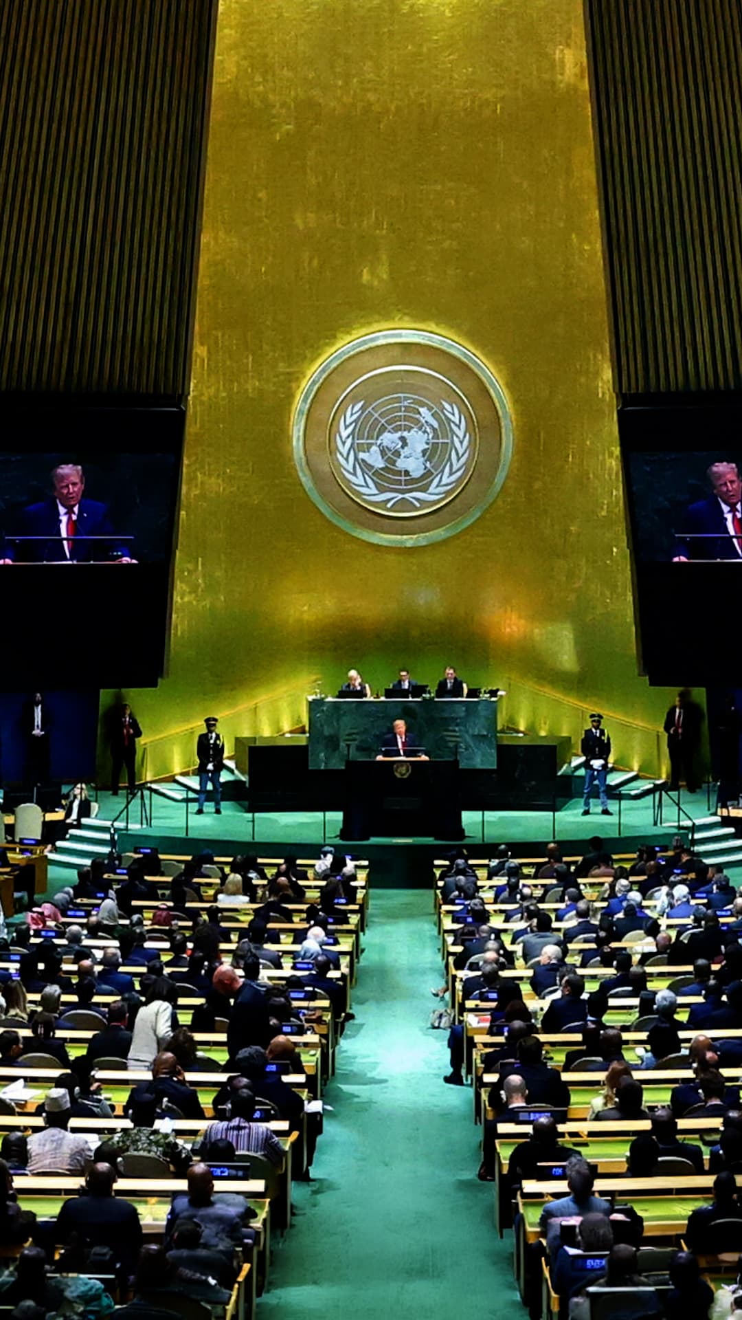 Trump habla sobre los cárteles y México en la ONU