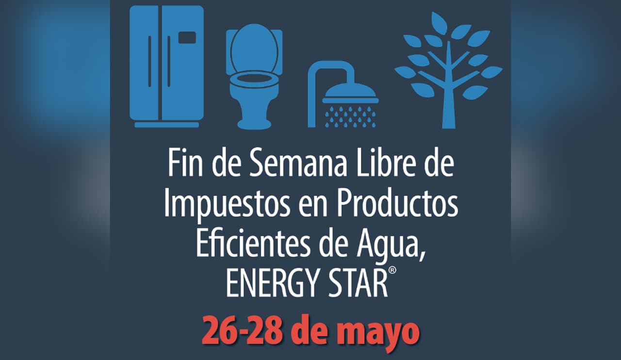 Productos ahorradores de agua y de electricidad están libres de impuestos en Texas este fin de Memorial Day