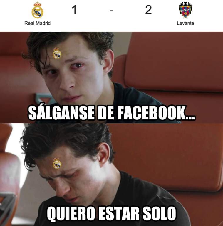 Los mejores memes de la derrota del Real Madrid ante Levante | El conjunto de Zidane alborotó (involuntariamente) las redes sociales con su último descalabro en La Liga.