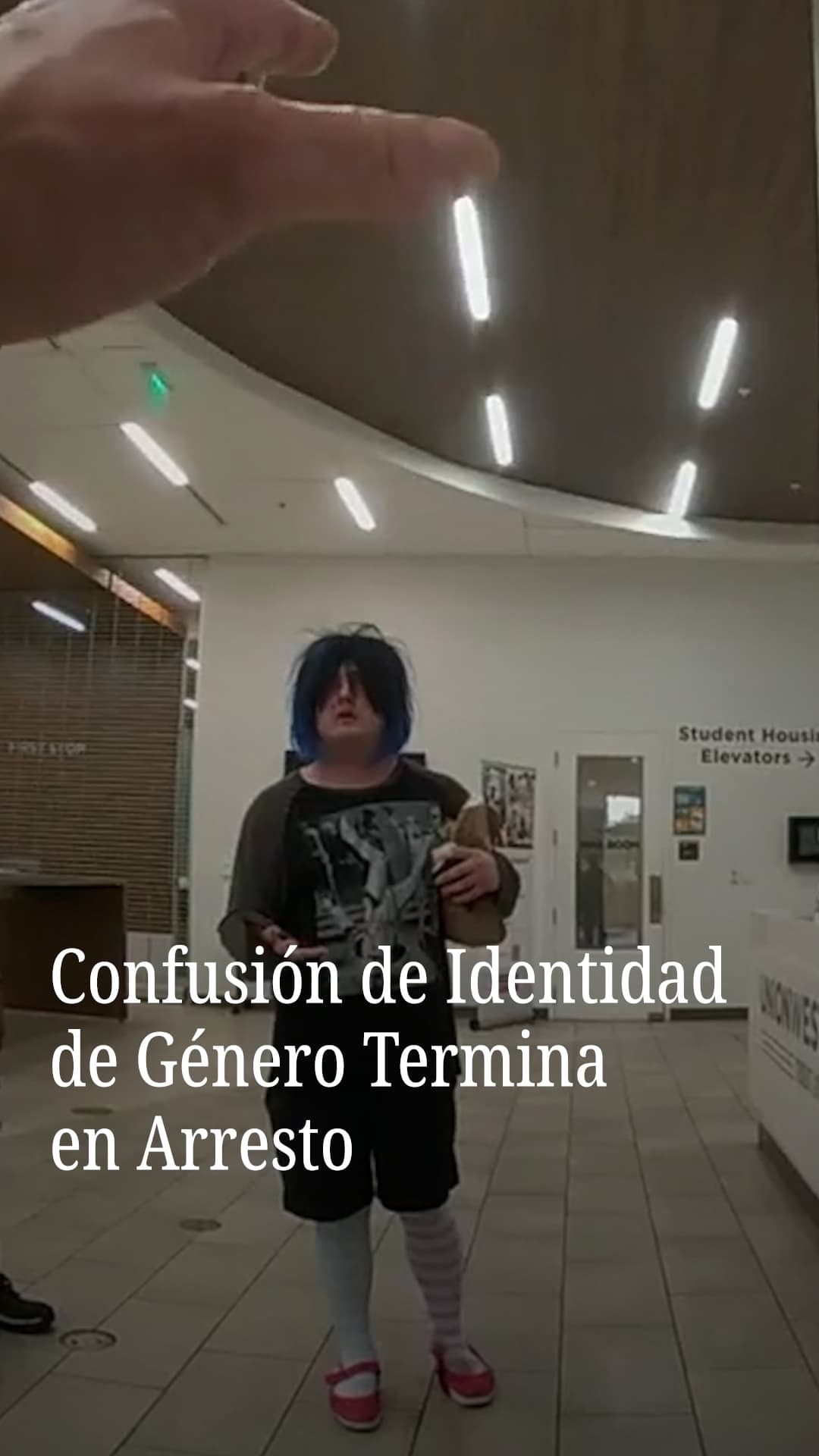 Confusión de identidad de género termina en arresto