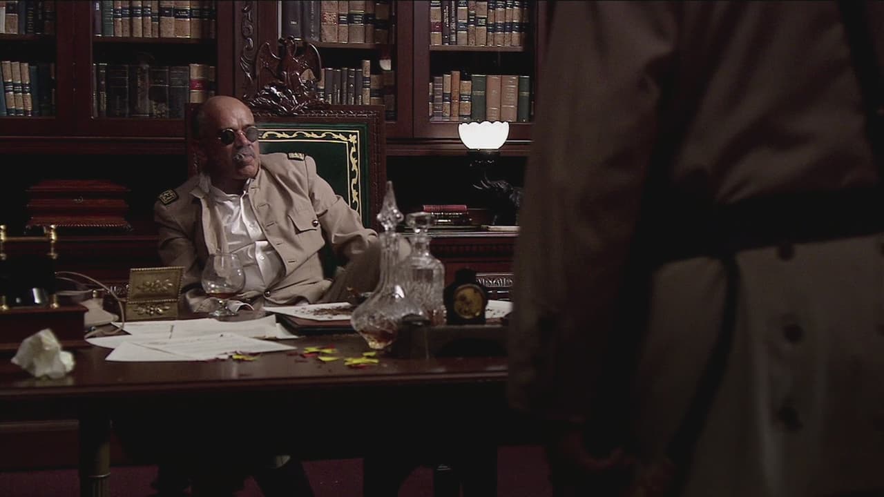 Huerta es informado de que Sara, la esposa de Madero quiere ver el cuerpo sin vida de éste.