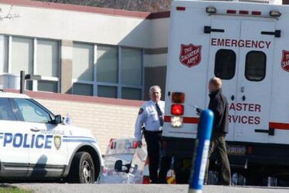 Se sabe que hay cuatro personas que fueron heridas de gravedad. Foto tomada de Twitter.