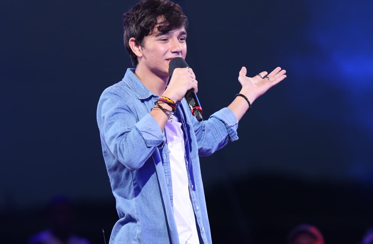 ¿Quién no se enamoró de Micke? Este chiquillo impresionó a los jueces en las audiciones con su dulce voz al cantar Happy de Pharrel Williams.