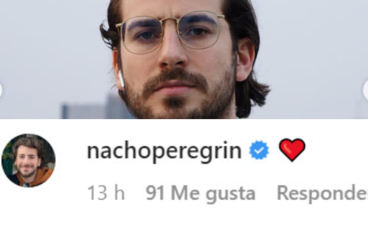 'Nacho' Peregrín, hermano de Belinda y novio de la actriz, también le dejó un cariñoso mensaje.