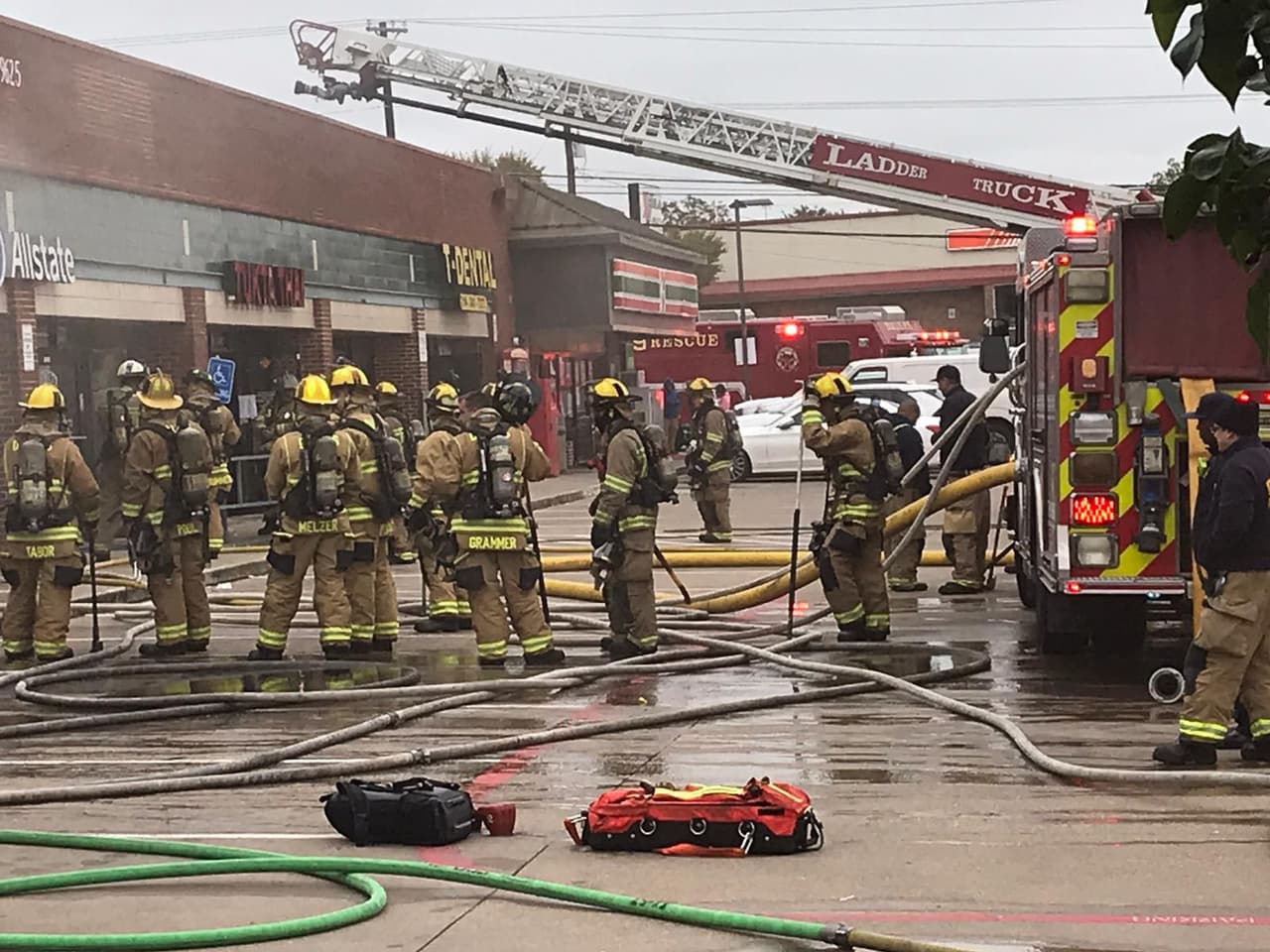 El centro de cuidado infantil está ubicado en un área comercial de la ciudad de Dallas.