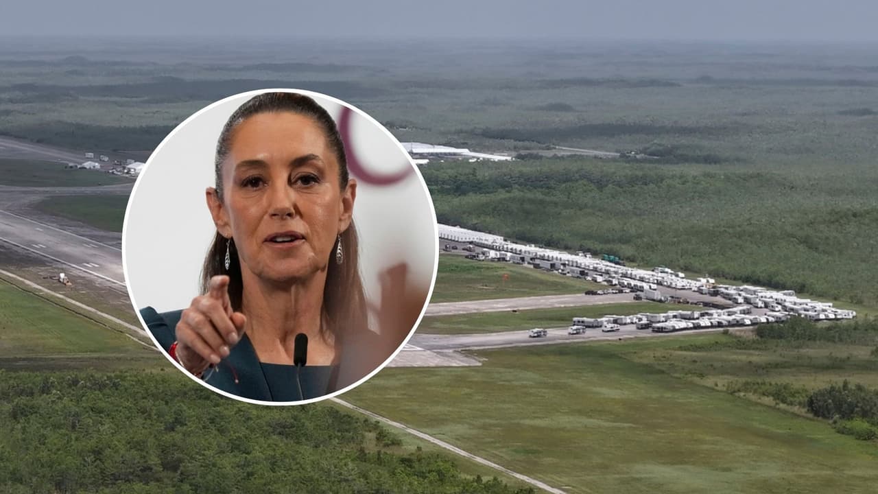 Sheinbaum exige liberar a 14 mexicanos presos en el centro migratorio Alligator Alcatraz