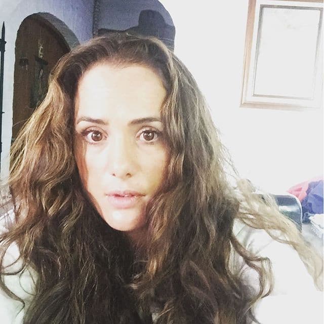 Y es que la guapa actriz lució su rostro al natural, sin una gota de maquillaje en su cuenta de Instagram.