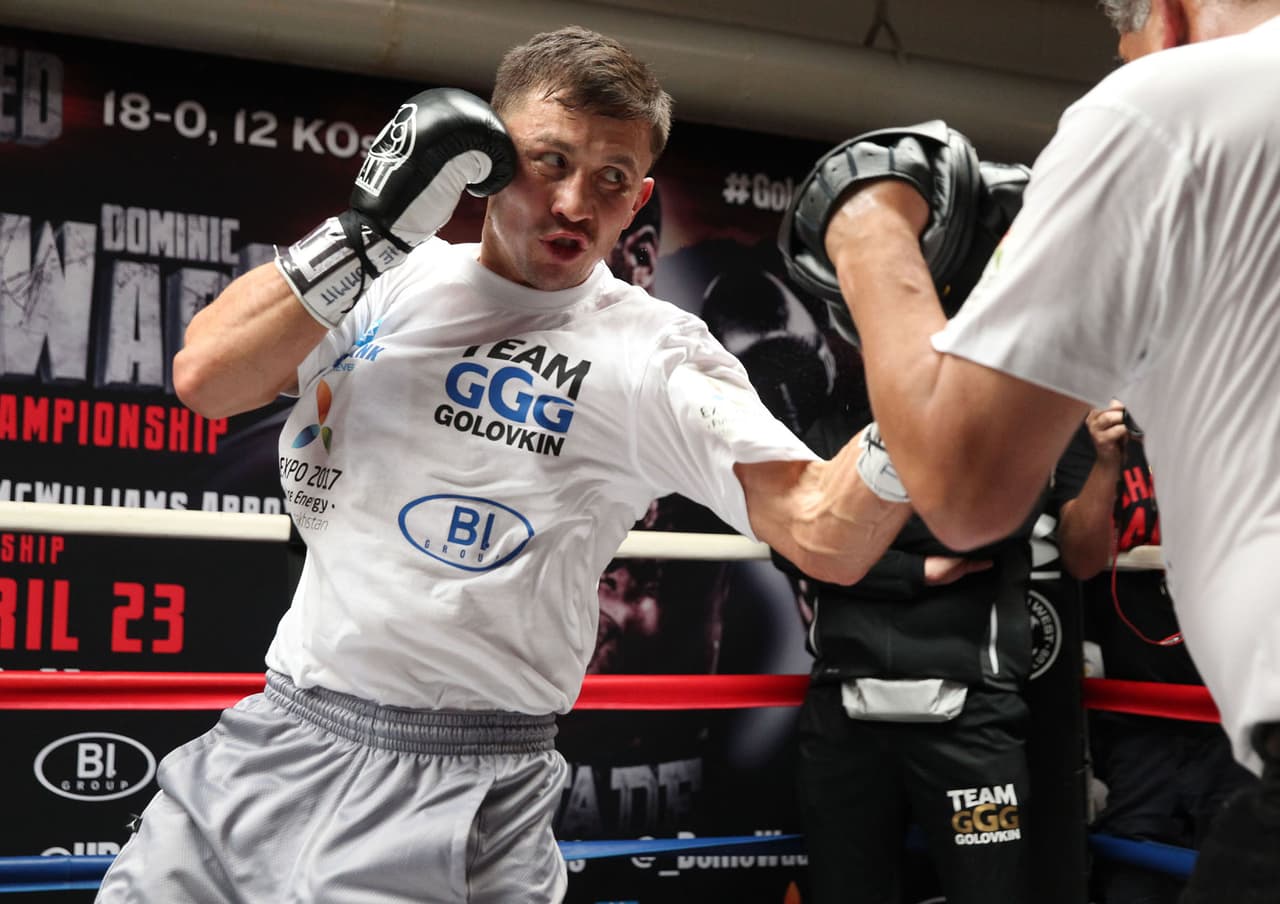 Gennady Golovkin se prepara para Dominic Wade, pero también piensa en una contienda contra Saúl 'Canelo' Álvarez.