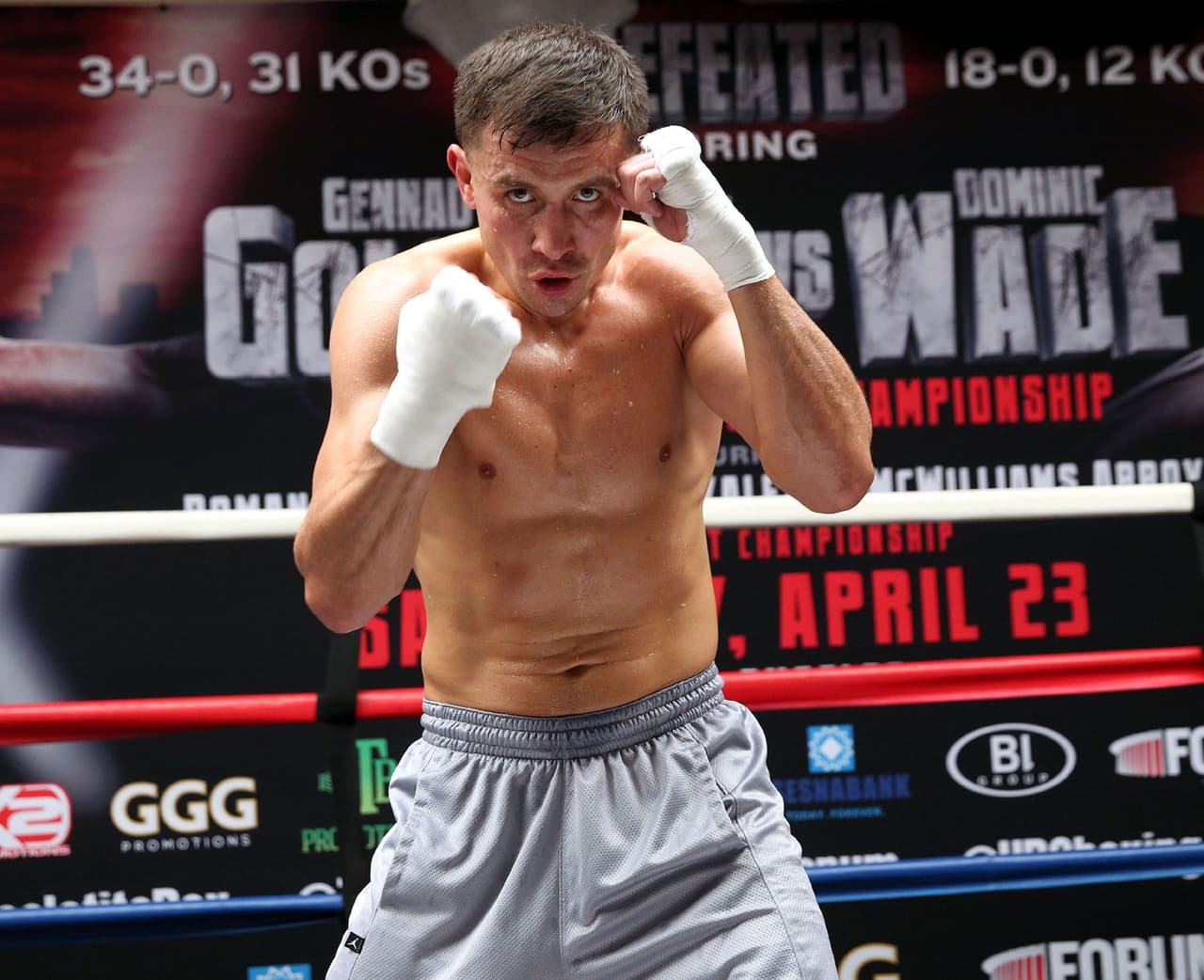 Gennady Golovkin se prepara para Dominic Wade, pero también piensa en una contienda contra Saúl 'Canelo' Álvarez.