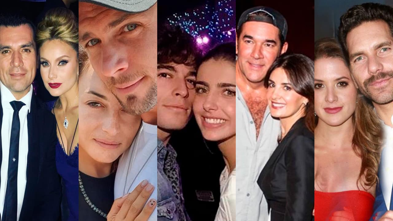Romances de famosos que iniciaron en una telenovela