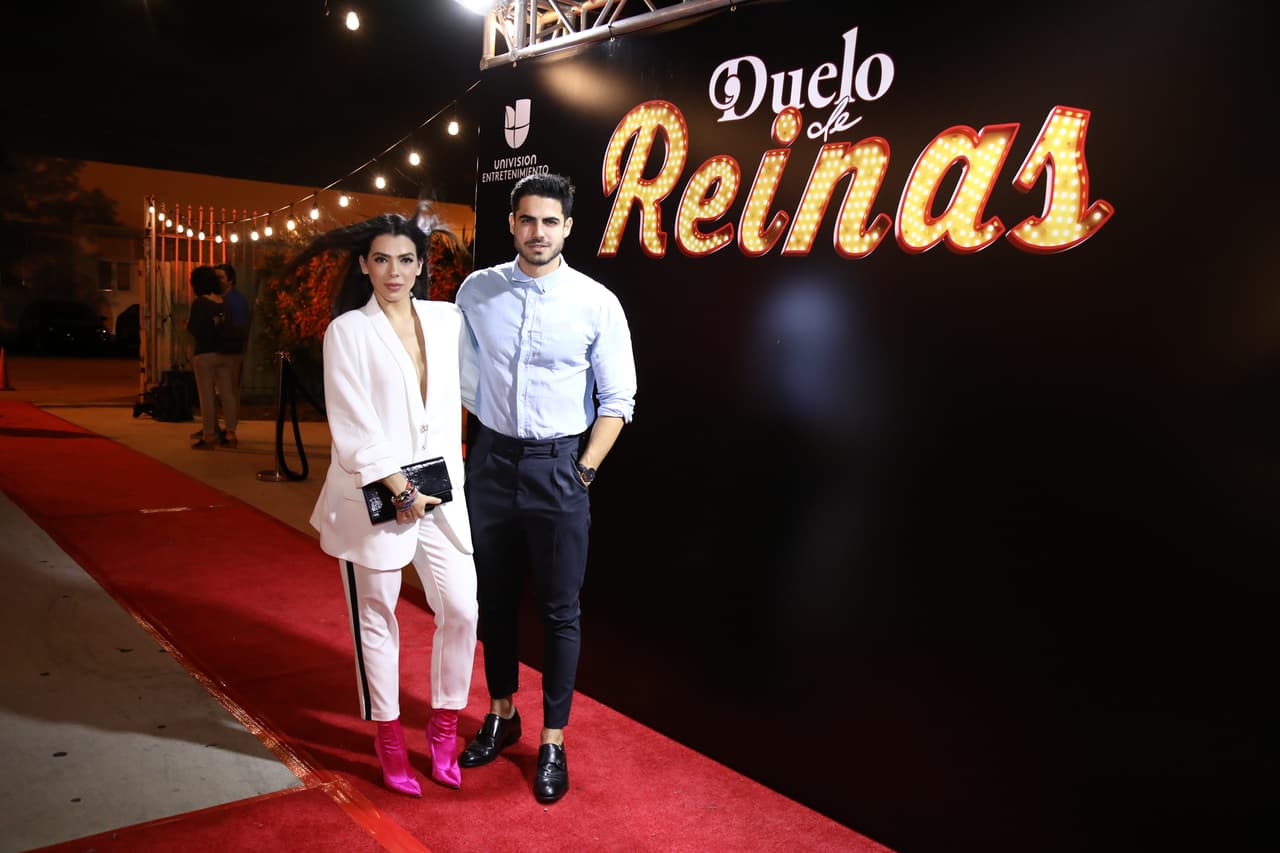 Otros de los compañeros de Univision que acompañaron a las chicas fueron la conductora Danella Urbay acompañada del reportero de El Gordo y La Flaca, Roberto Hernández.