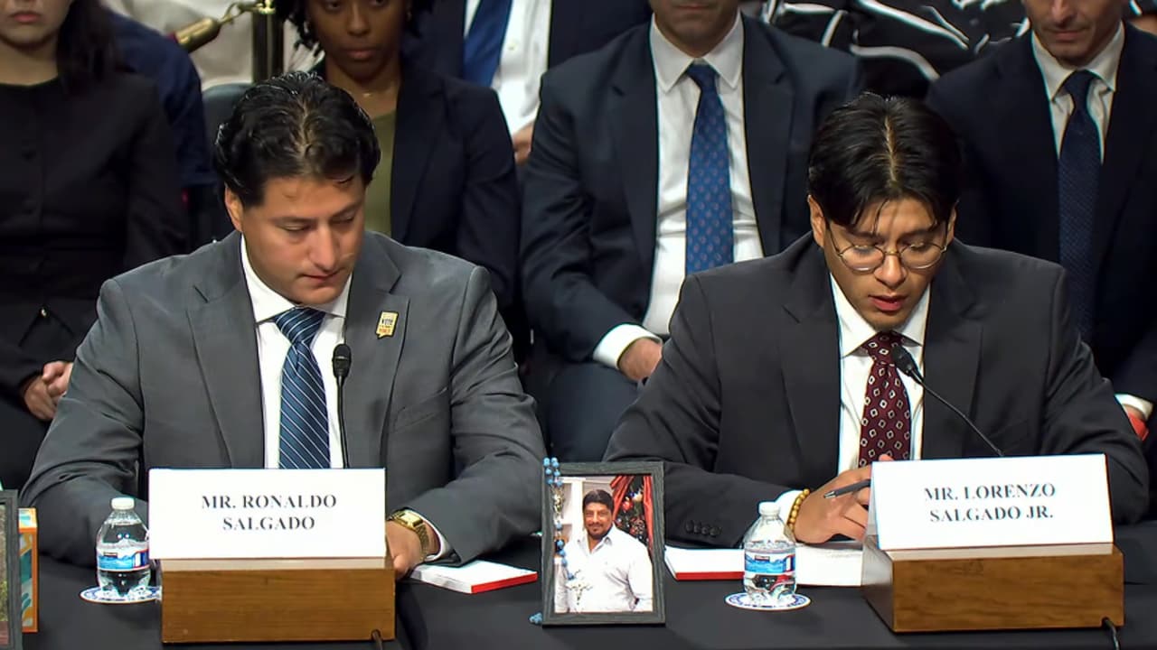 “Queremos respuestas”: hijos de Lorenzo Salgado alzan la voz ante legisladores en Washington