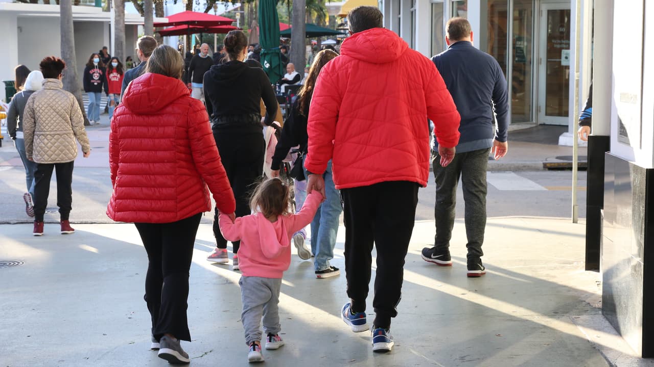 Sur de Florida comienza el año con bajas temperaturas 