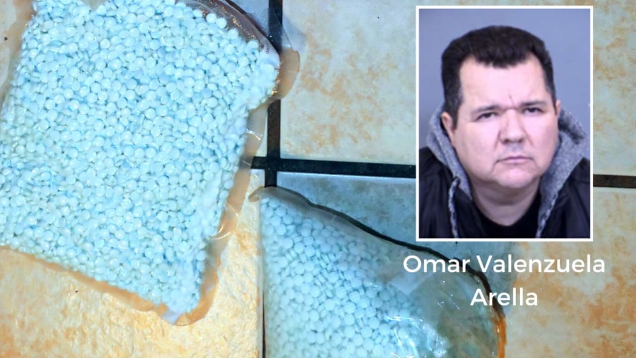 Decomiso de drogas histórico en Glendale, arrestan a Omar Evaristo Valenzuela Arella