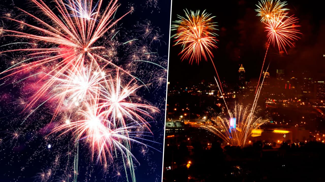 Estos son algunos eventos gratuitos para ver los fuegos artificiales del 4 de julio en Atlanta