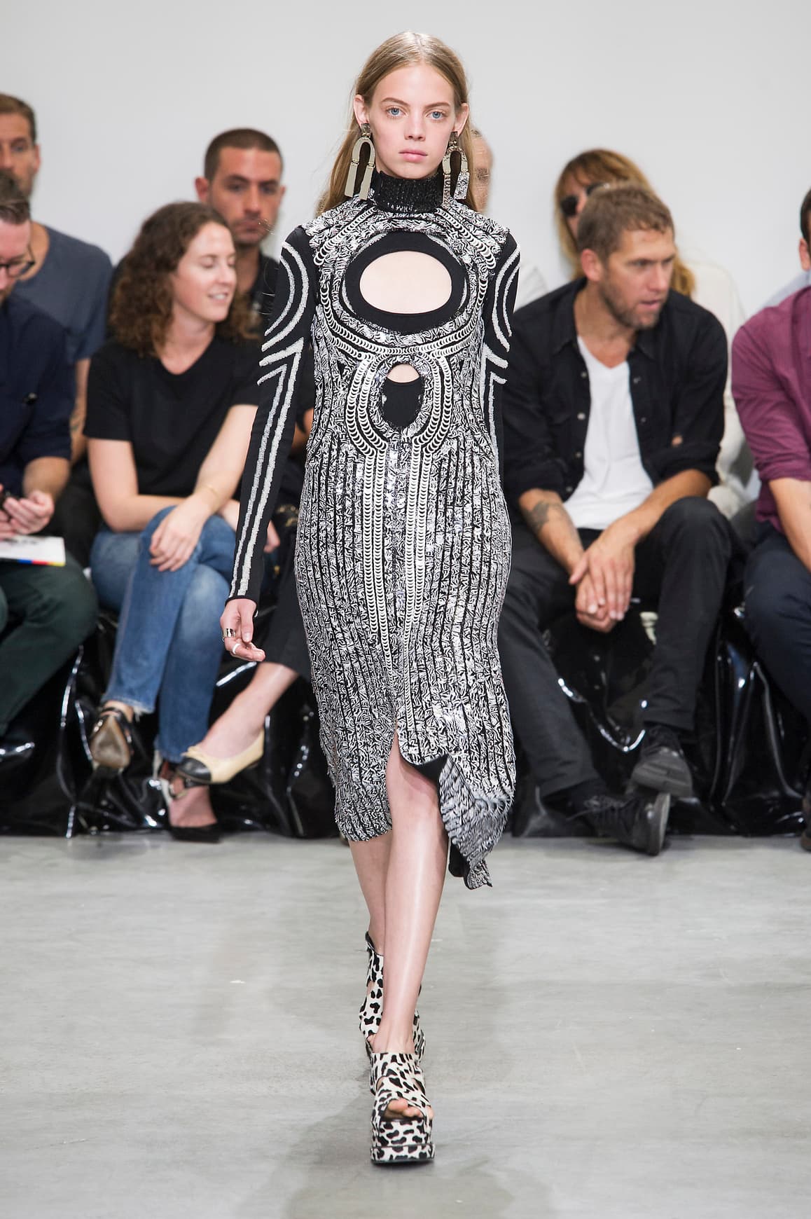 Uno de los desfiles más importantes fue para la firma neoyorquina Proenza Schouler, para la que Mariana Zaragoza caminó en exclusiva.