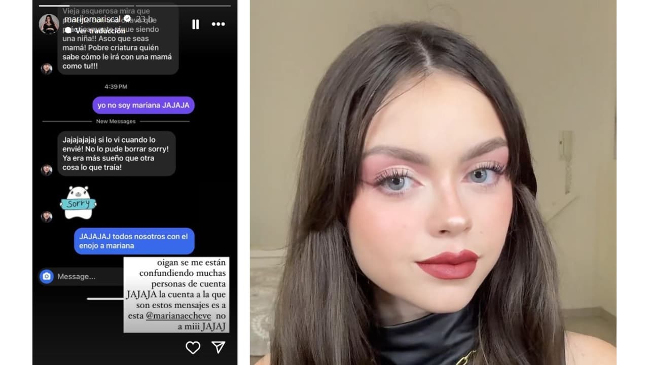 María José Mariscal exhibió el 'hate' equivocado que recibe.