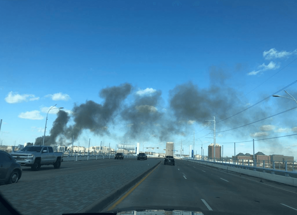 El incendio duró varias horas