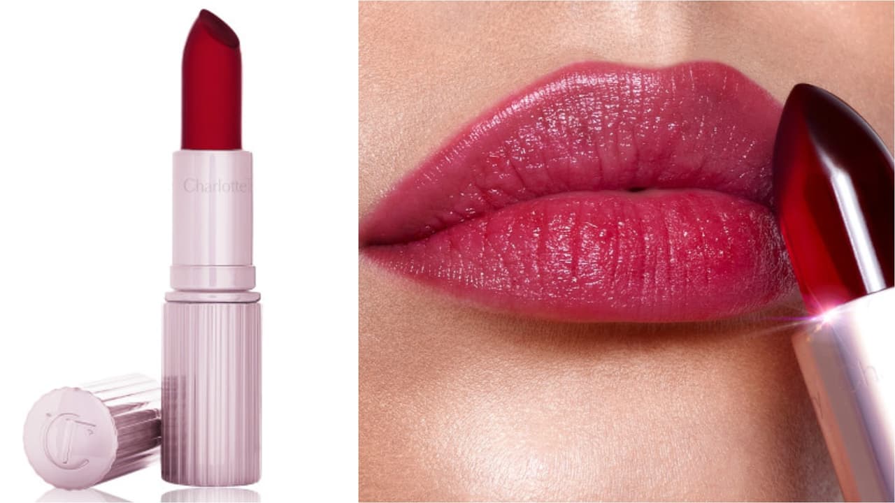 <a href="https://www.nordstrom.com/s/charlotte-tilbury-glowgasm-glass-balm-limited-edition/5276091 " target="_blank">Bálsamo labial Glowgasm</a> de Charlotte Tilbury que interactúa con el PH de la piel. 
<br>
<b>Precio: $32</b>
<br>Nadie puede negar el poder de unos labios rojos: que le pregunten a Marilyn Monroe y a 
<a href="https://www.huffpost.com/entry/beauty-and-the-brain_b_789896" target="_blank">la ciencia</a>. 
<br>
<br>