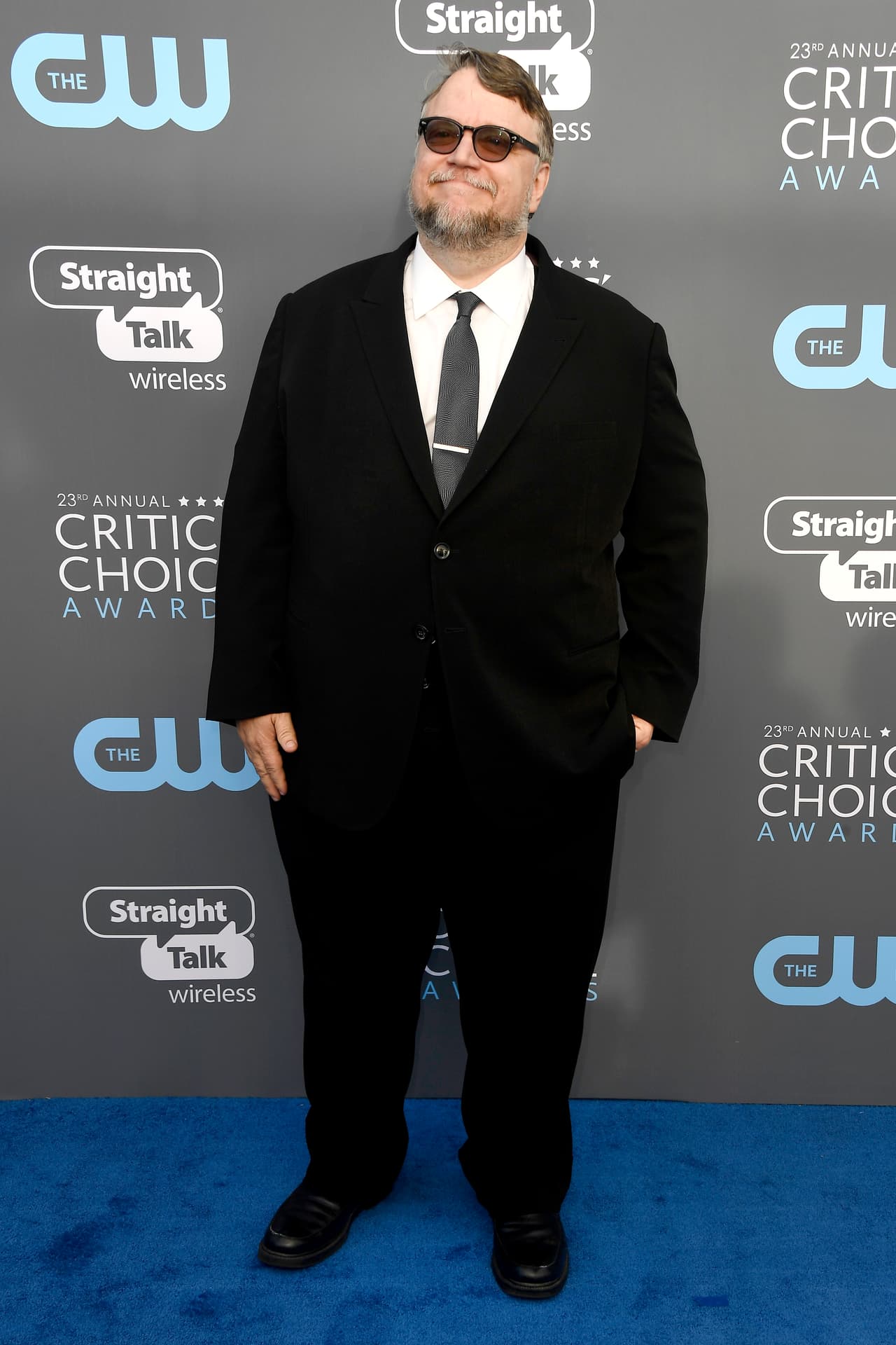 El ganador del Globo de Oro a Mejor Director, Guillermo del Toro, llegó dispuesto a conquistar el mismo premio en los Critic's Choice Awards.