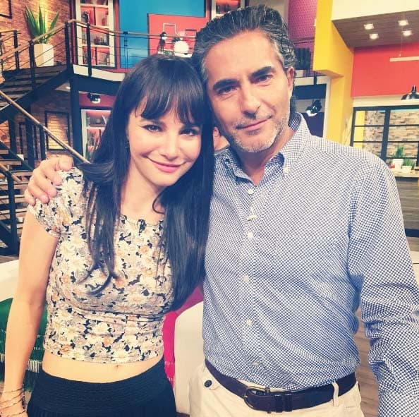 Todos estuvimos encantados con la visita de Martha Higareda.