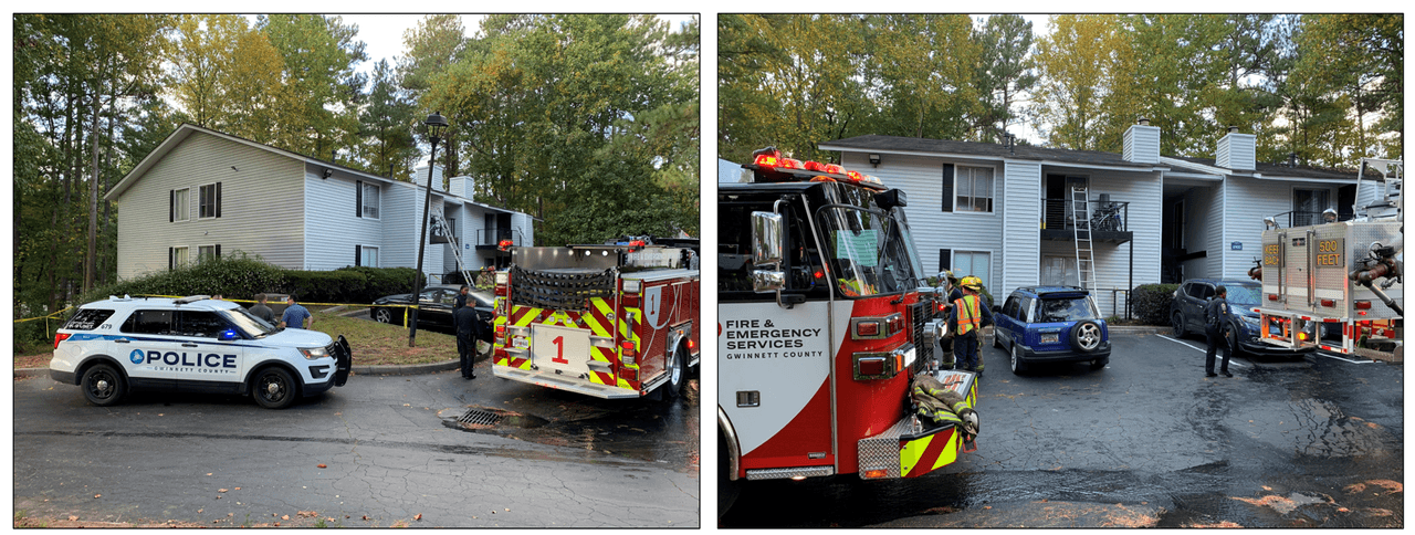 Encuentran a niño de 6 años en apartamento en llamas