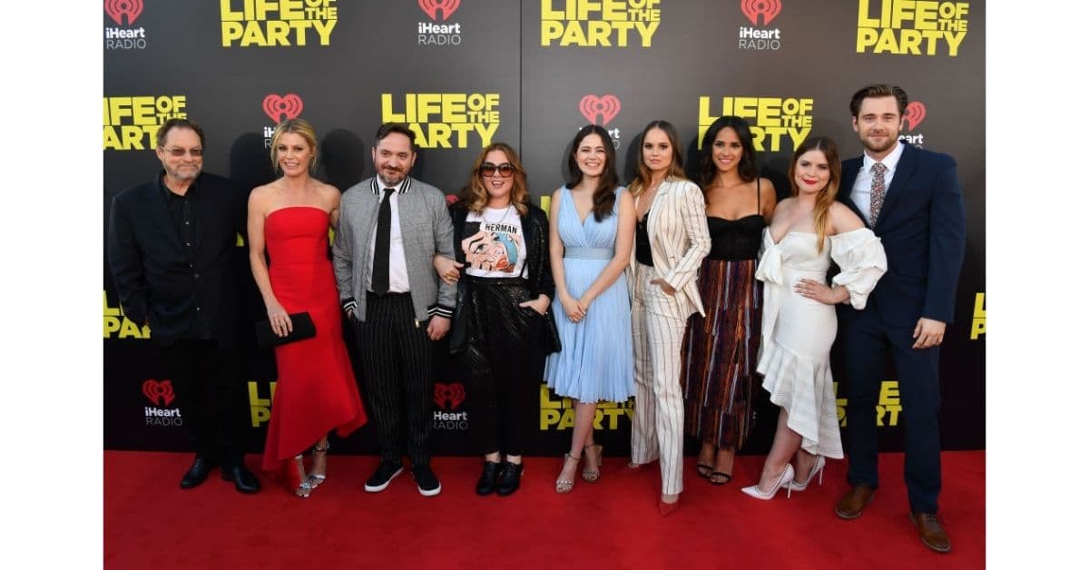 reparto en la premiere de ‘Life of the party’ en Alabama 2018