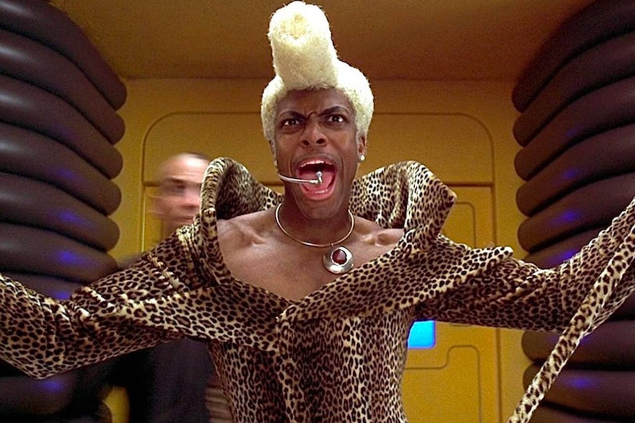 <b>Chris Tucker</b>
<br>El personaje Ruby Rhod es uno de los más recordados por su autenticidad, expresiones y euforia al momento de hablar.