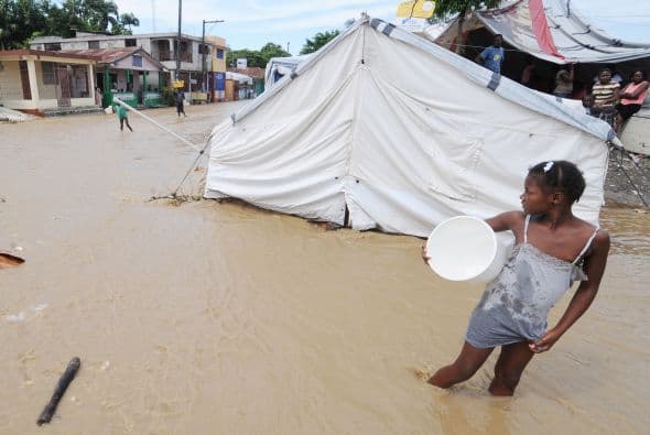 El organismo también informó que otras 36 personas resultaron heridas por el fenómeno que golpeó a Haití.