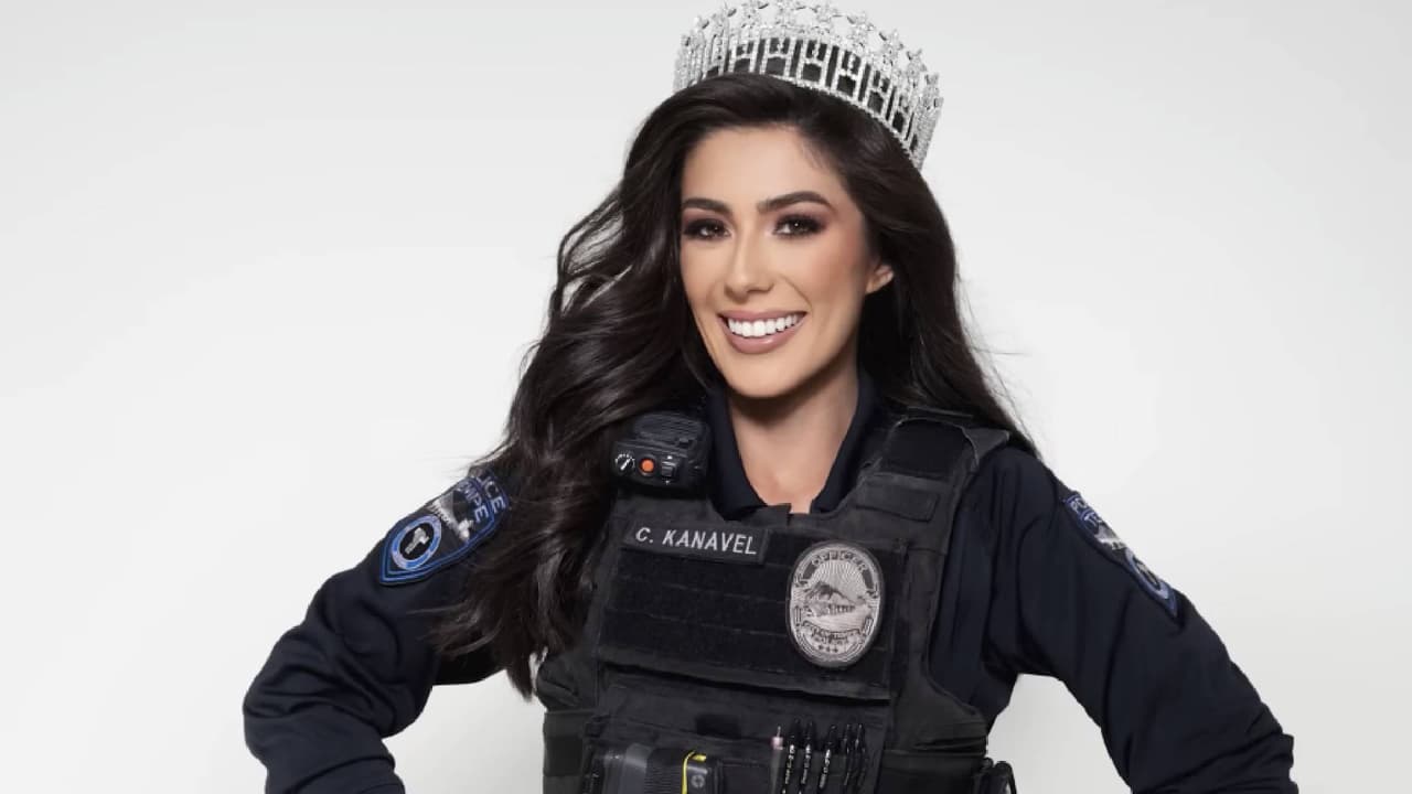 Candace Kanavel, la oficial de policía de Tempe que busca la corona de Miss USA 