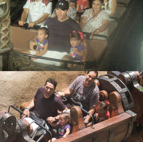 Al parecer les ha heredado la adrenalina, pues se nota que a Caro y a mini Jacky les gustan las aventuras.