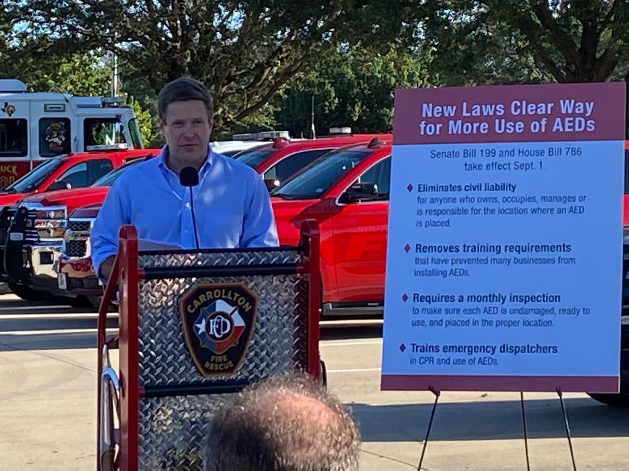 Pero al tener un AED las probabilidades de sobrevivir son de un 90% de acuerdo al CEO de la compañía.
<br>