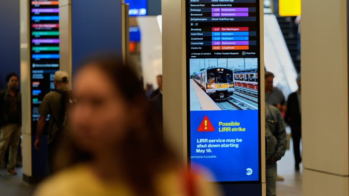 Posible huelga del LIRR este fin de semana: rutas, autobuses y cómo llegar a Nueva York si se suspende el servicio