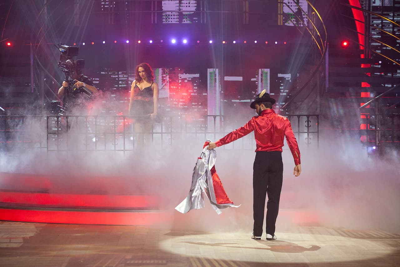 Para conquistar el triunfo sabe que tiene un rival que vencer... y no se trata de alguno de sus compañeros en Mira Quién Baila. “Mis compañeros no son mi competencia, el desafío es conmigo mismo”, declaró.