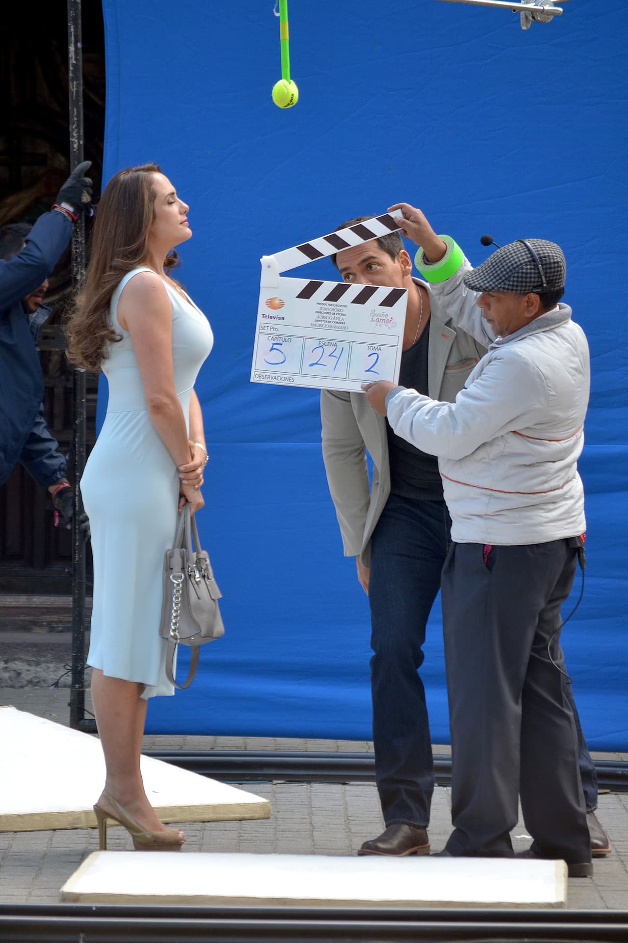 El claquetazo nunca puede faltar. ¡Acción!