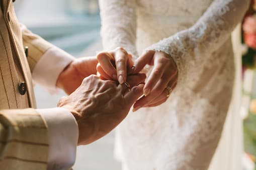 Abuelitos contraen matrimonio