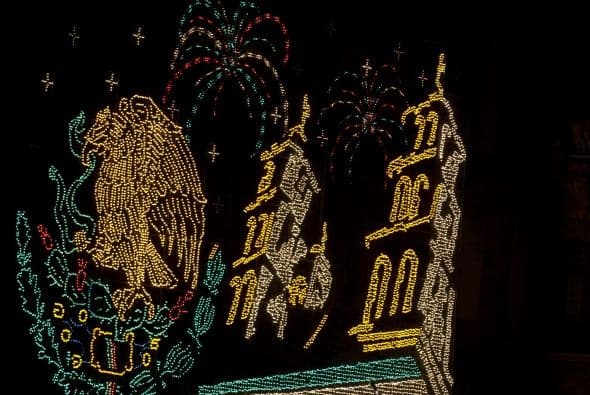 “El Grito” evoca el histórico discurso pronunciado el 16 de septiembre de 1810 por el cura Miguel Hidalgo.