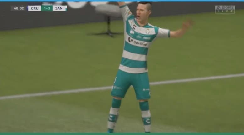 Cruz Azul no logra salir del sótano y esta vez caen frente al Santos de Eduardo Aguirre con un marcador de 3-4.